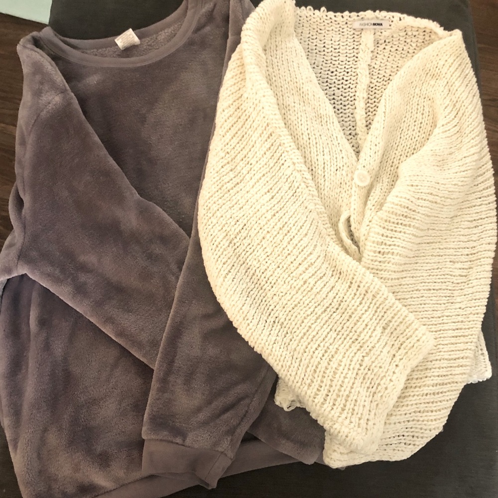 Sweater/Sweatshirt bundle (or separate)